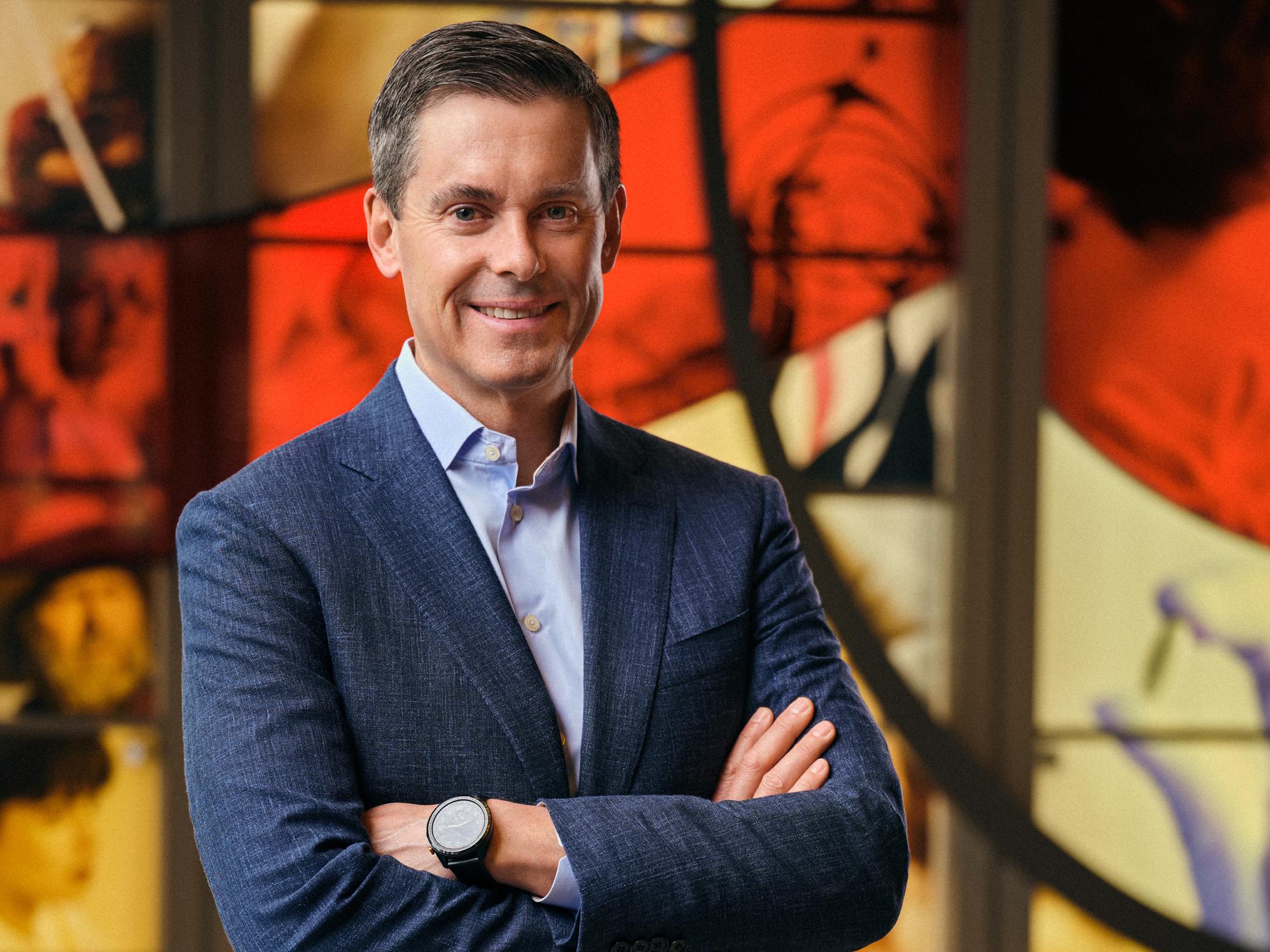 Porträt von Dave Ricks, Vorstandsvorsitzender und CEO von Eli Lilly and Company