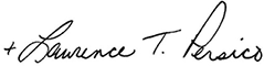Lawrence T. Persico signature